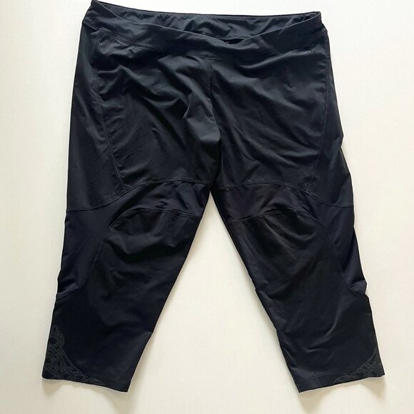 Adidas Climacool capri leggins with cut out sections size XL - Picture 1 of 7